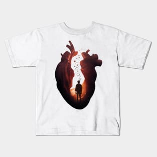 Flickering Heart Kids T-Shirt